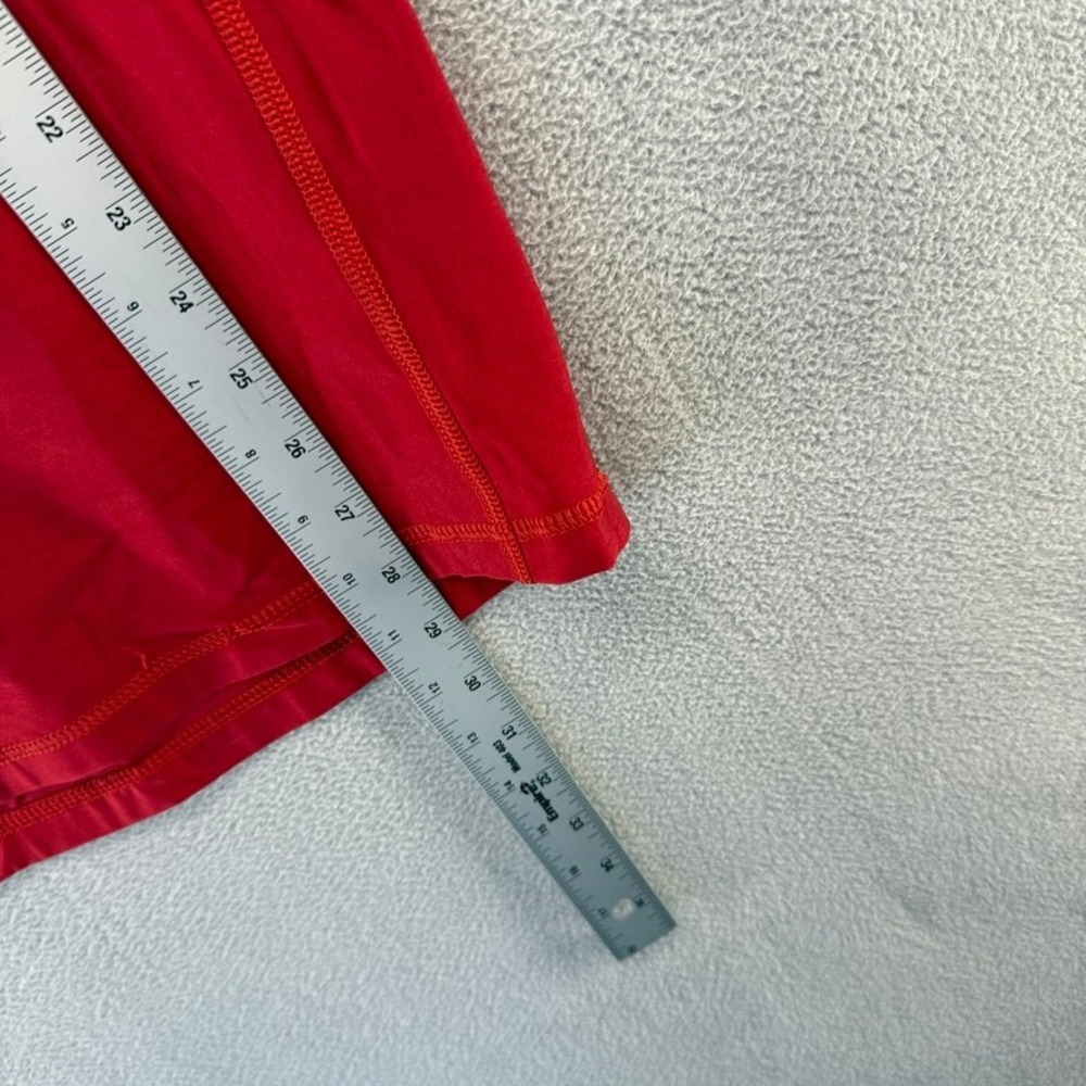 Hurley Rash Guard Mens Medium Red Surf Swim Life Rolls On Red Bull Vintage y2k - Picture 2 of 9
